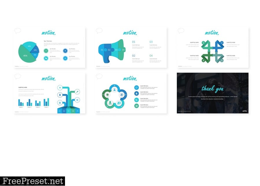 Motion - Powerpoint Template C7U4RY