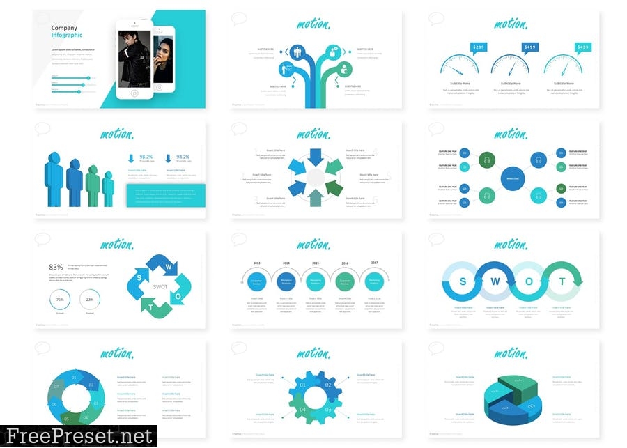 Motion - Powerpoint Template C7U4RY