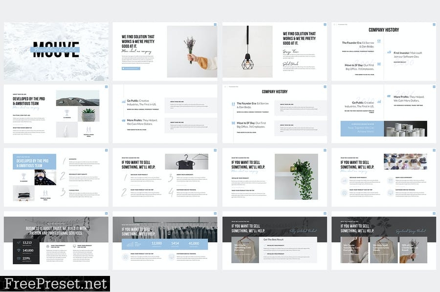 MOUVE - Elegant Powerpoint Template XX7JHM