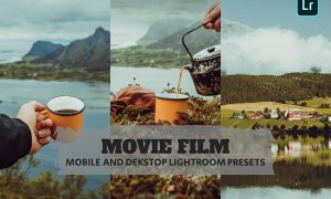 Movie Film Lightroom Presets Dekstop and Mobile