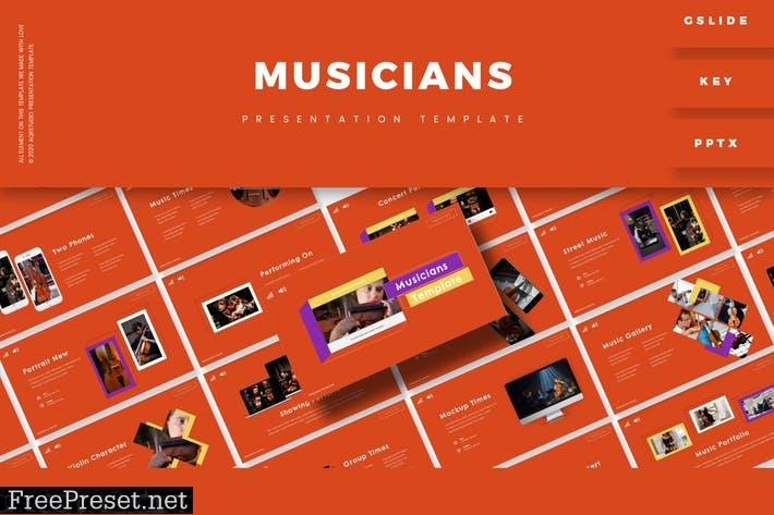 Musicions - Presentation Template AA3ECPZ