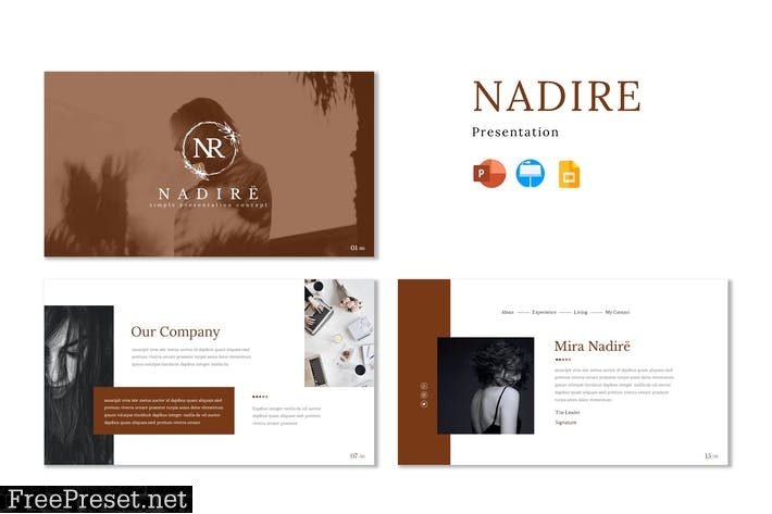 Nadire - Presentation Template P2JUN9Y