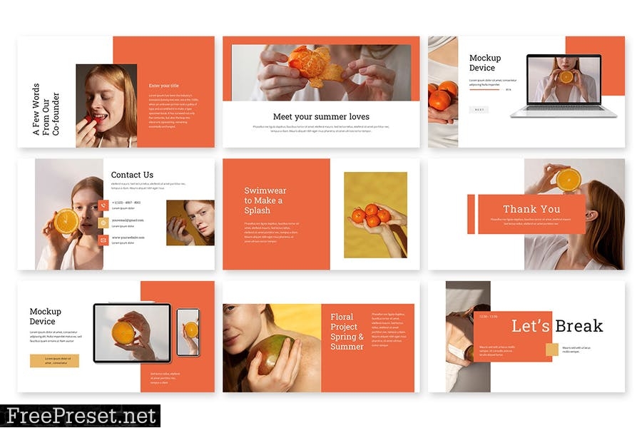 Nehra - Powerpoint Template XKN2BRJ