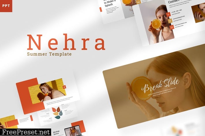 Nehra - Powerpoint Template XKN2BRJ