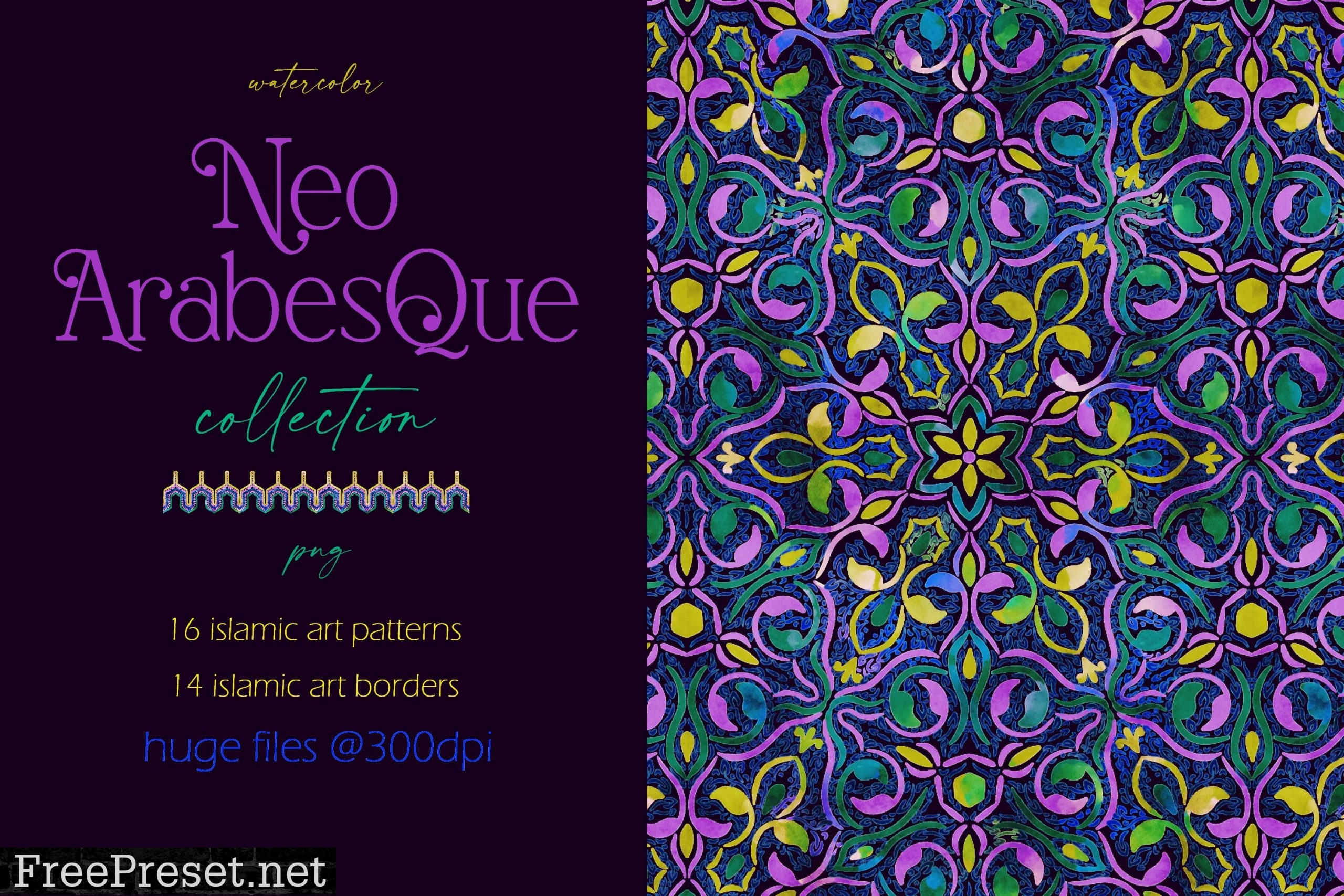 Neo Arabesque : Patterns and Borders 7049788