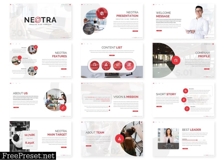 Neotra - Presentation Template 7B8GC9M