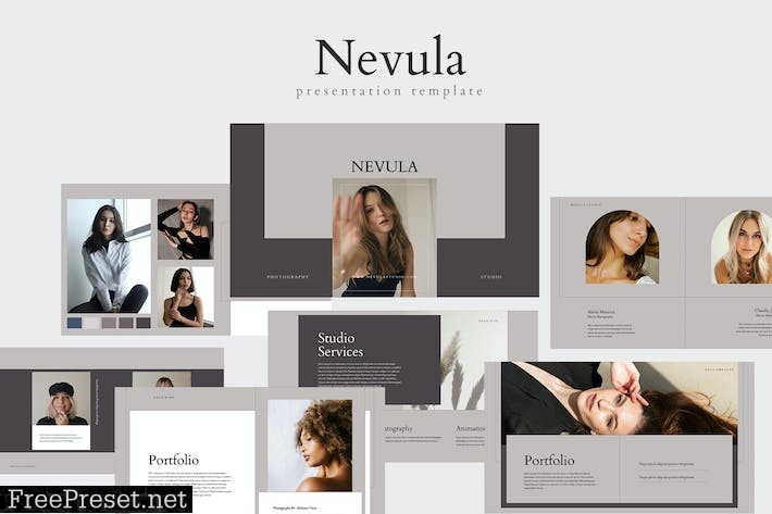 Nevula - Powerpoint Template KPGVEME