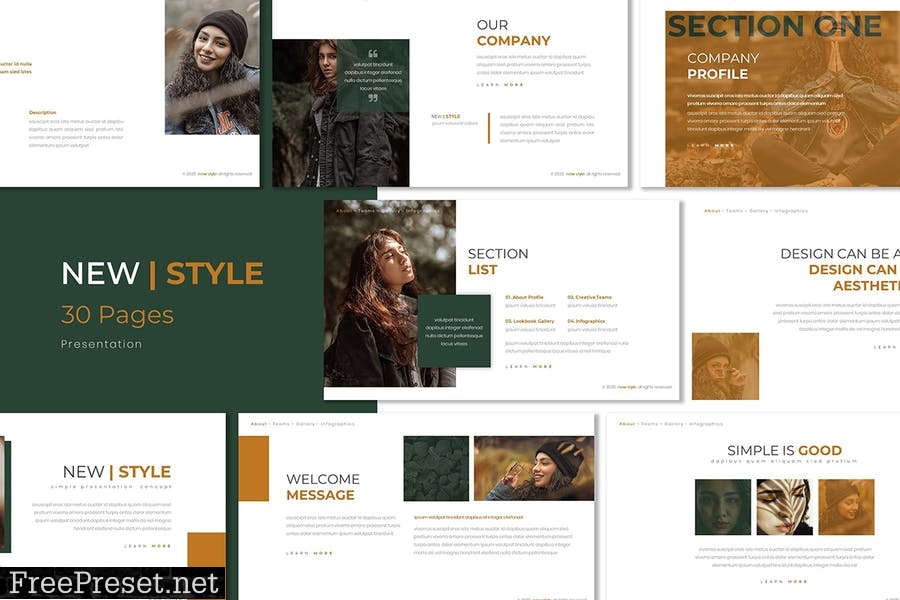 Newstyle - Presentation Template YHUR3E6