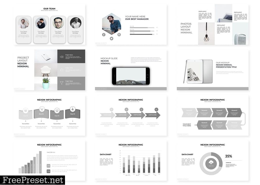 Nexon - Powerpoint Template XMM2T4