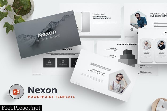 Nexon - Powerpoint Template XMM2T4