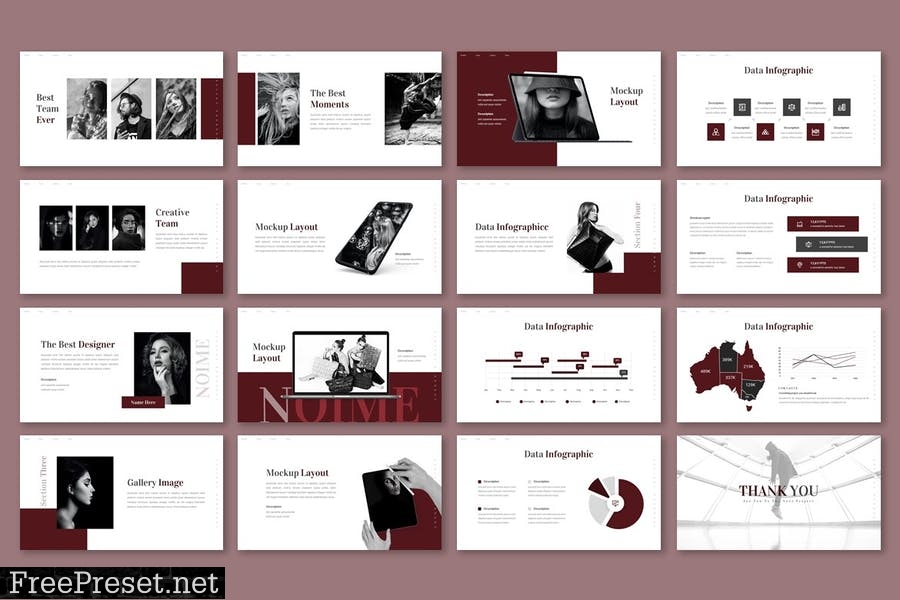 Noime - Presentation Template 2KXXJL6