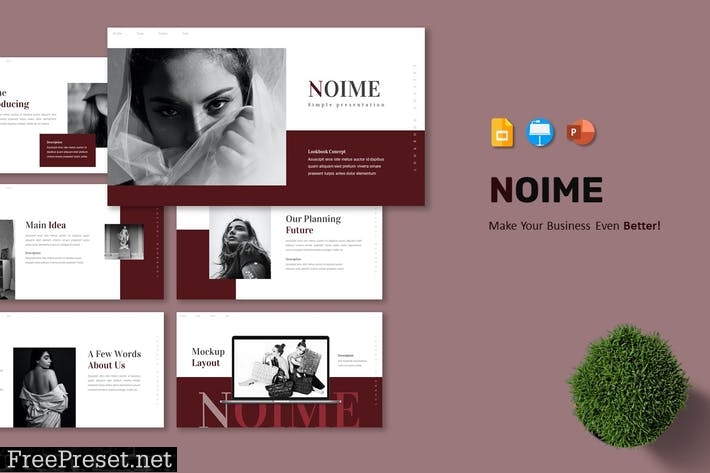 Noime - Presentation Template 2KXXJL6