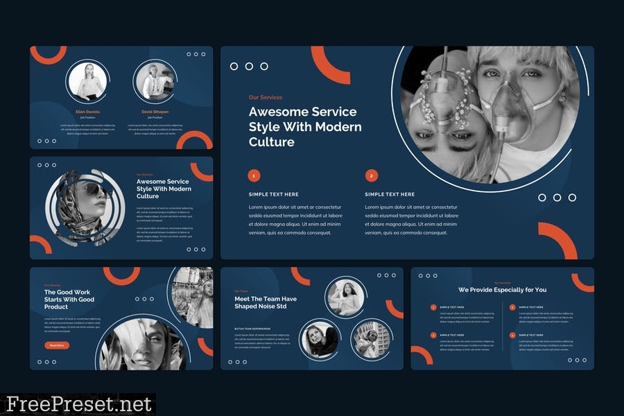 Noise - Creative PowerPoint Template MBRNBB9