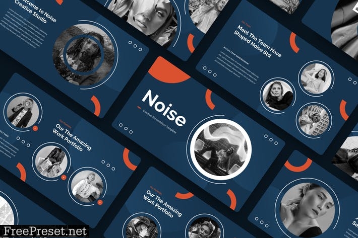 Noise - Creative PowerPoint Template MBRNBB9