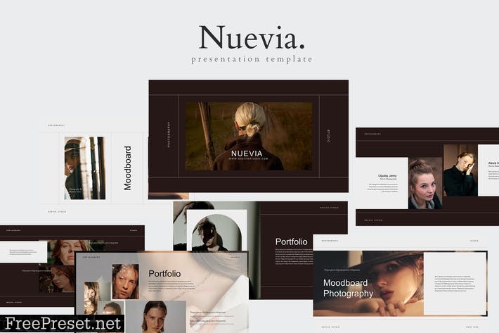 Nuevia - Powerpoint Template NHR9DMG