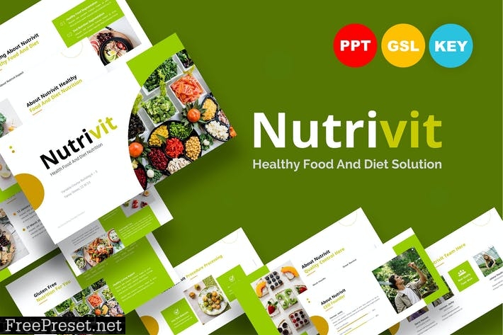 Nutrivit Healthy Food And Nutrition - Presentation 4SRNE8P