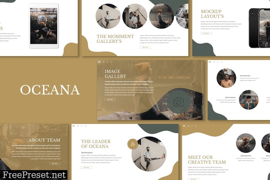 Oceana Presentation Template HMXY8GE