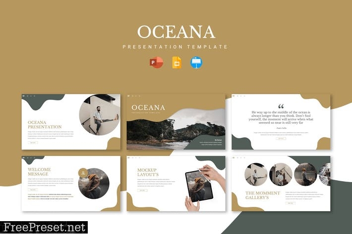 Oceana Presentation Template HMXY8GE