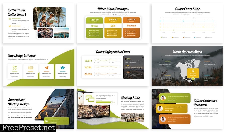 Oliver - Business Template Prensentation JUE3V2A