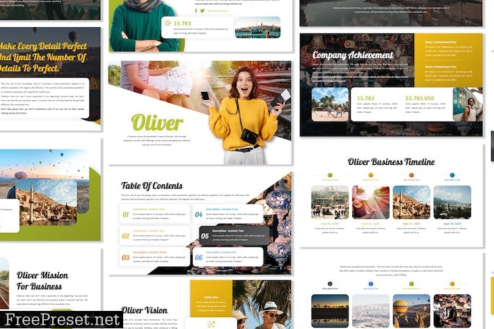 Oliver - Business Template Prensentation JUE3V2A