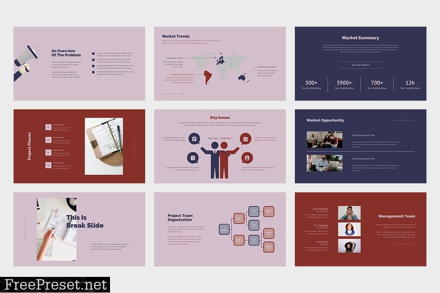 Omzeo : SEO Optimization Powerpoint Template KQ8NUKN