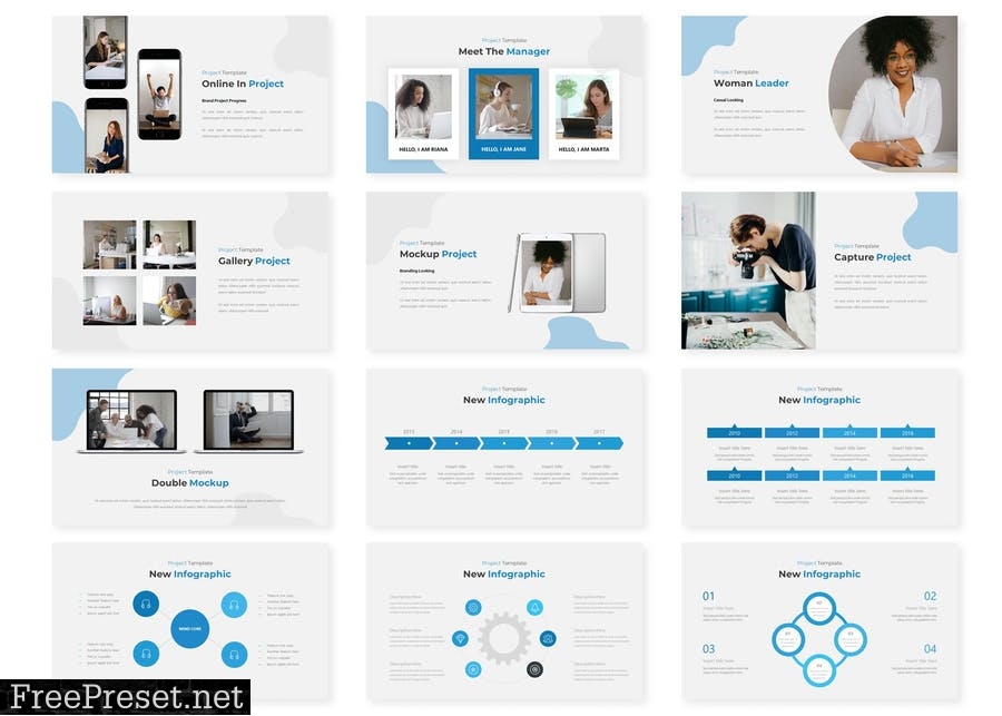 Oneproject - Presentation Template 3QJ8BAX