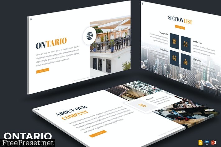 Ontario - Presentation Template 5SC75H7