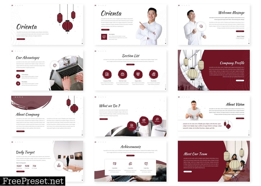 Orienta - Powerpoint / Google Slides / Keynote ZNVF7A6