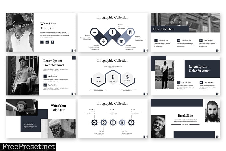 Orion - Clean Powerpoint Template 3LA95A9