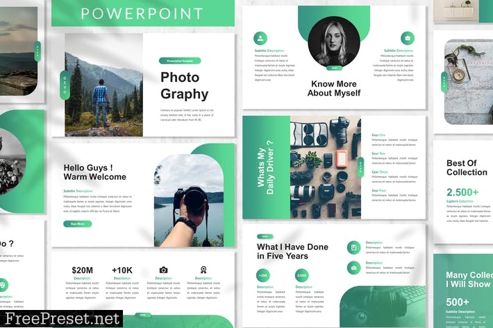 Osva - Business Powerpoint Template 22GDK6J