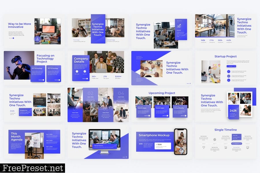 Our Startup Startup PowerPoint Template 79Z6GM9