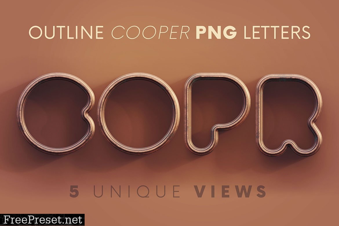 Outline Cooper - 3D Lettering 7255585