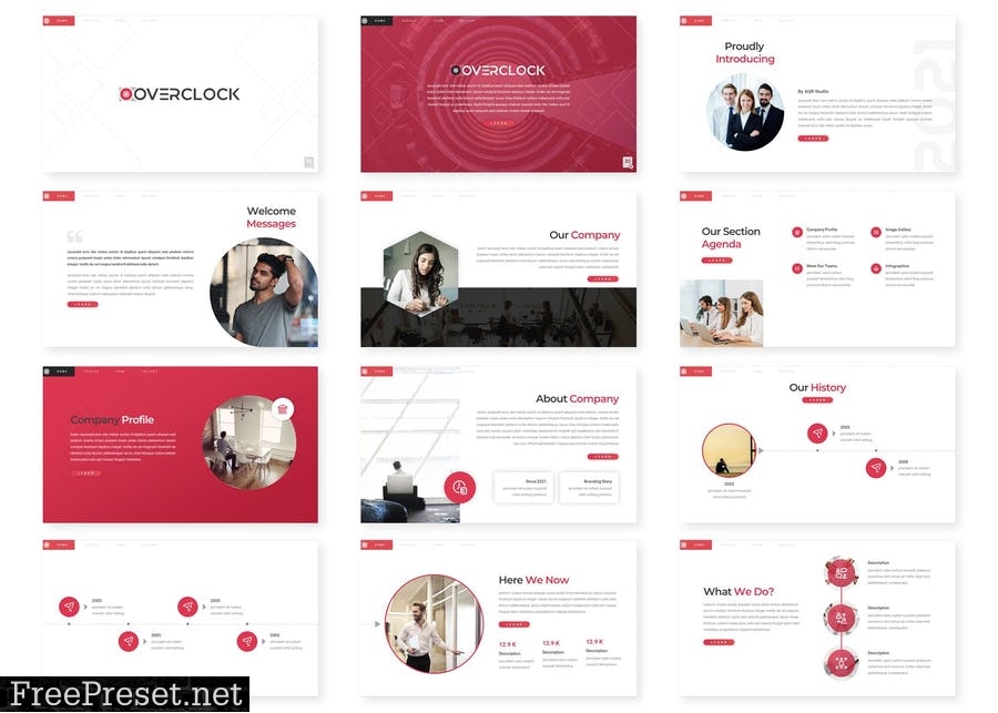 Overclock - Presentation Template