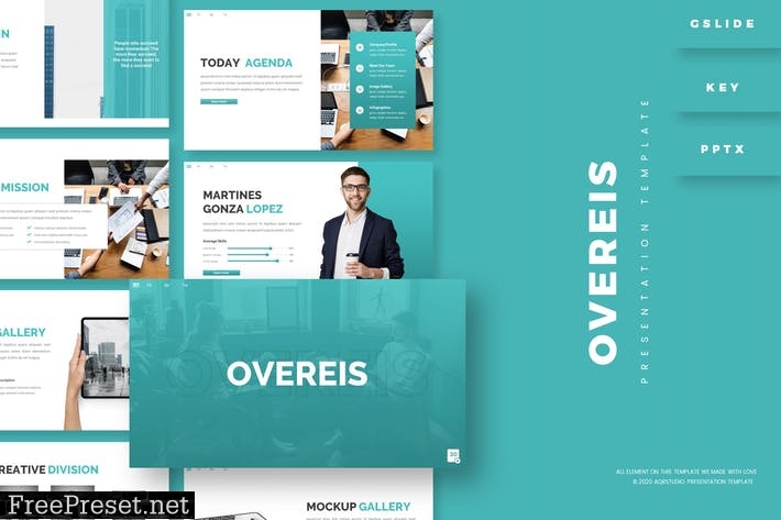 Overeis - Presentation Template CWDQ27X