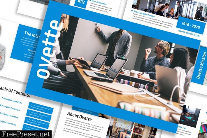 Ovette - Business Template Prensentation EPTSZ56