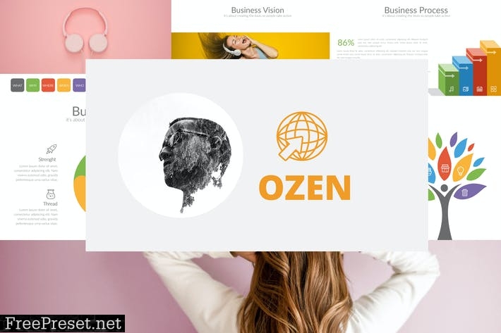 OZEN Powerpoint Template YU99ZP