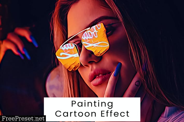 Painting Cartoon Effect RKA53AH