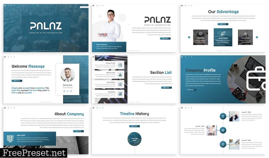 Palaz - Business Prensentation Template FAA5TAH