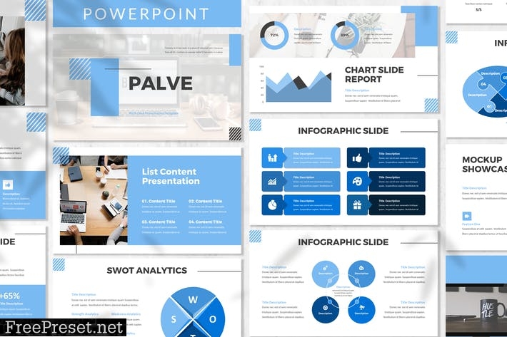 Palve - Business Powerpoint Template UWKKD8M