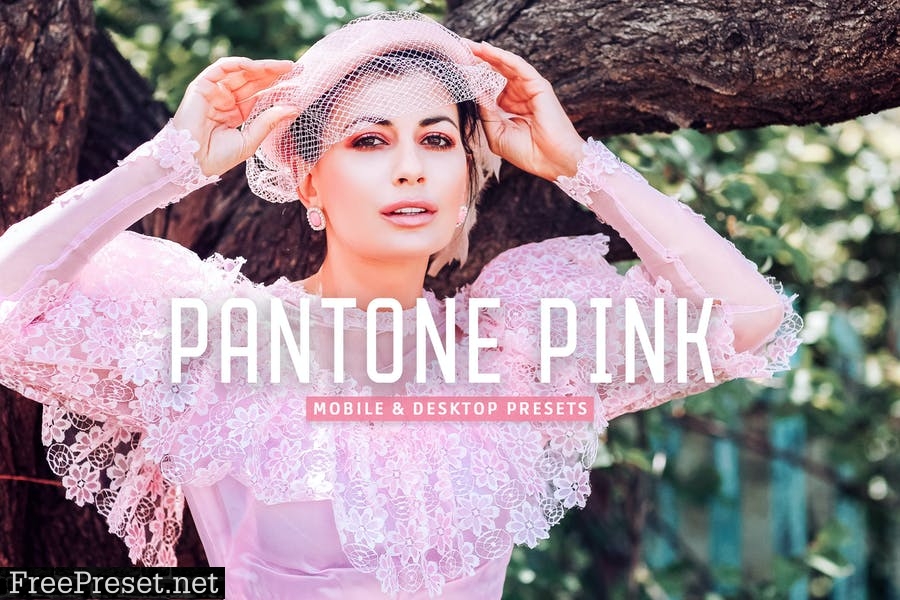 Pantone Pink Mobile & Desktop Lightroom Presets