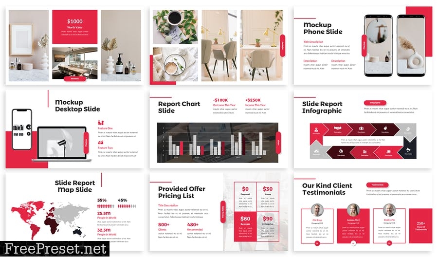 Parble - Business Powerpoint Template YPRQ8PH