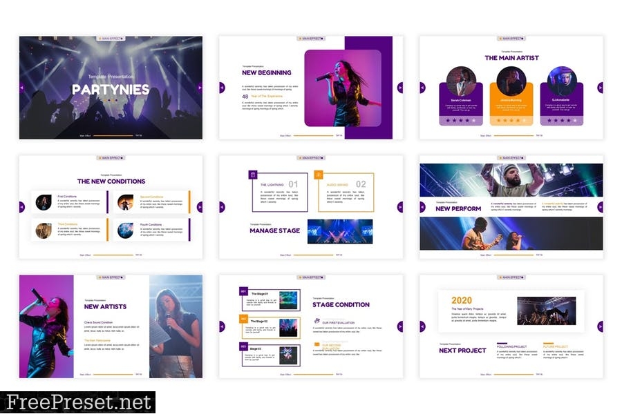 Partinies Presentation Template EFUUKFW