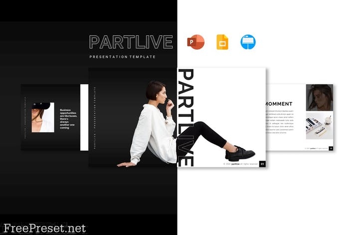 Partlive - Presentation Template YNUD5KZ