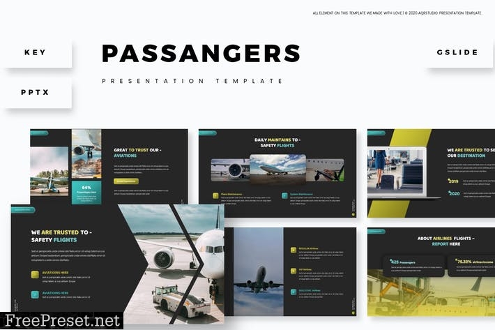 Passangers Presentation Template HFS4LHJ