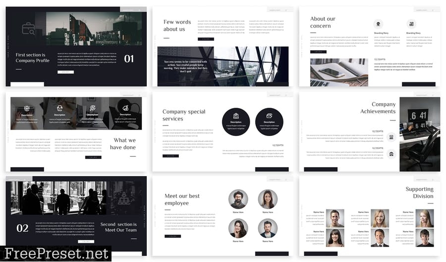 Pasto - Digital Agency Prensentation Template EGQQQWG