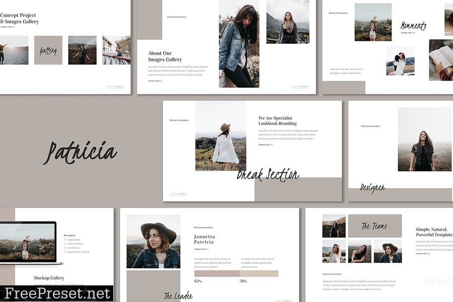 Patricia - Presentation Template A7UGECP