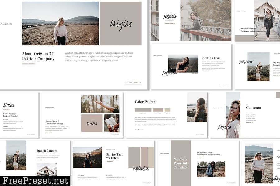 Patricia - Presentation Template A7UGECP