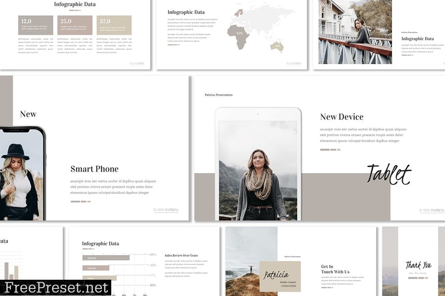 Patricia - Presentation Template A7UGECP