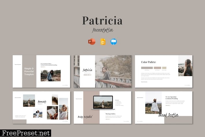 Patricia - Presentation Template A7UGECP