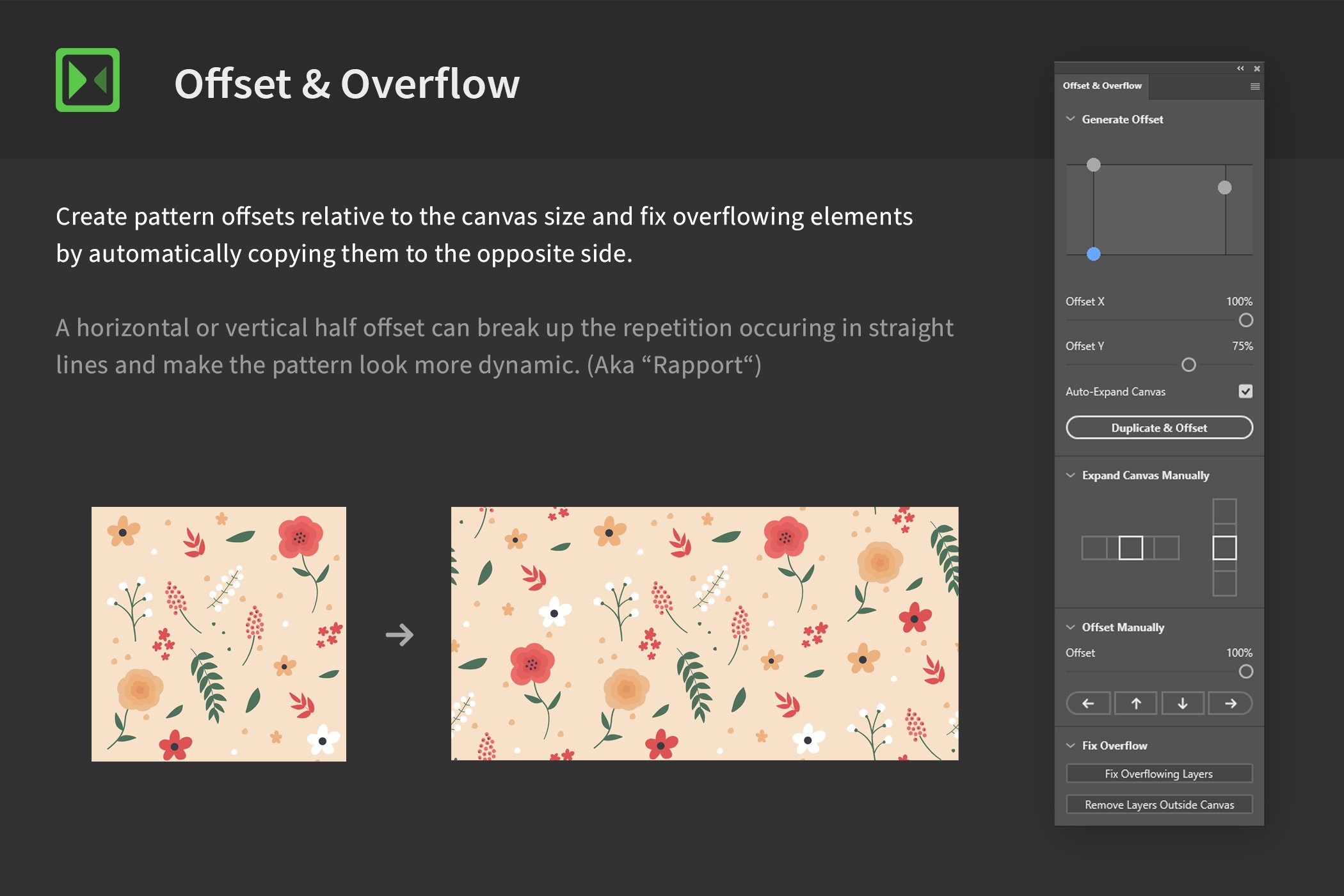 Pattern Offset & Overflow (Rapport) 6634265